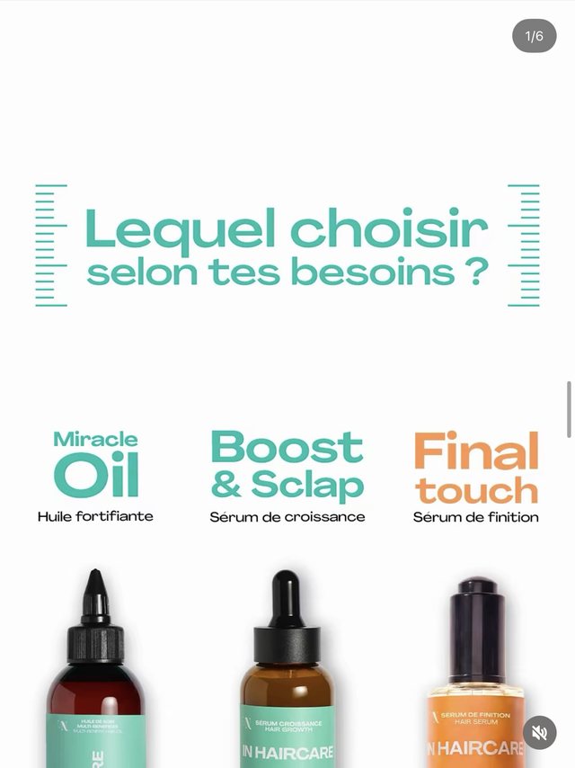 Diapositive 1 : « Lequel choisir selon tes besoins ? » et les trois produits
