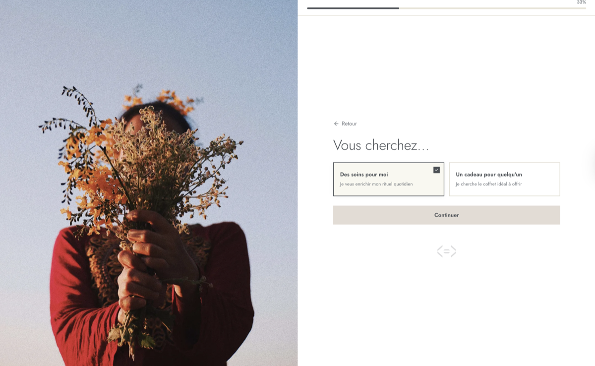 Exemple de diagnostic beauté Ask-it