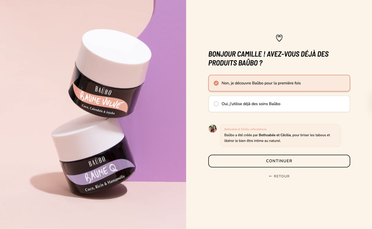 Exemple de diagnostic beauté Ask-it