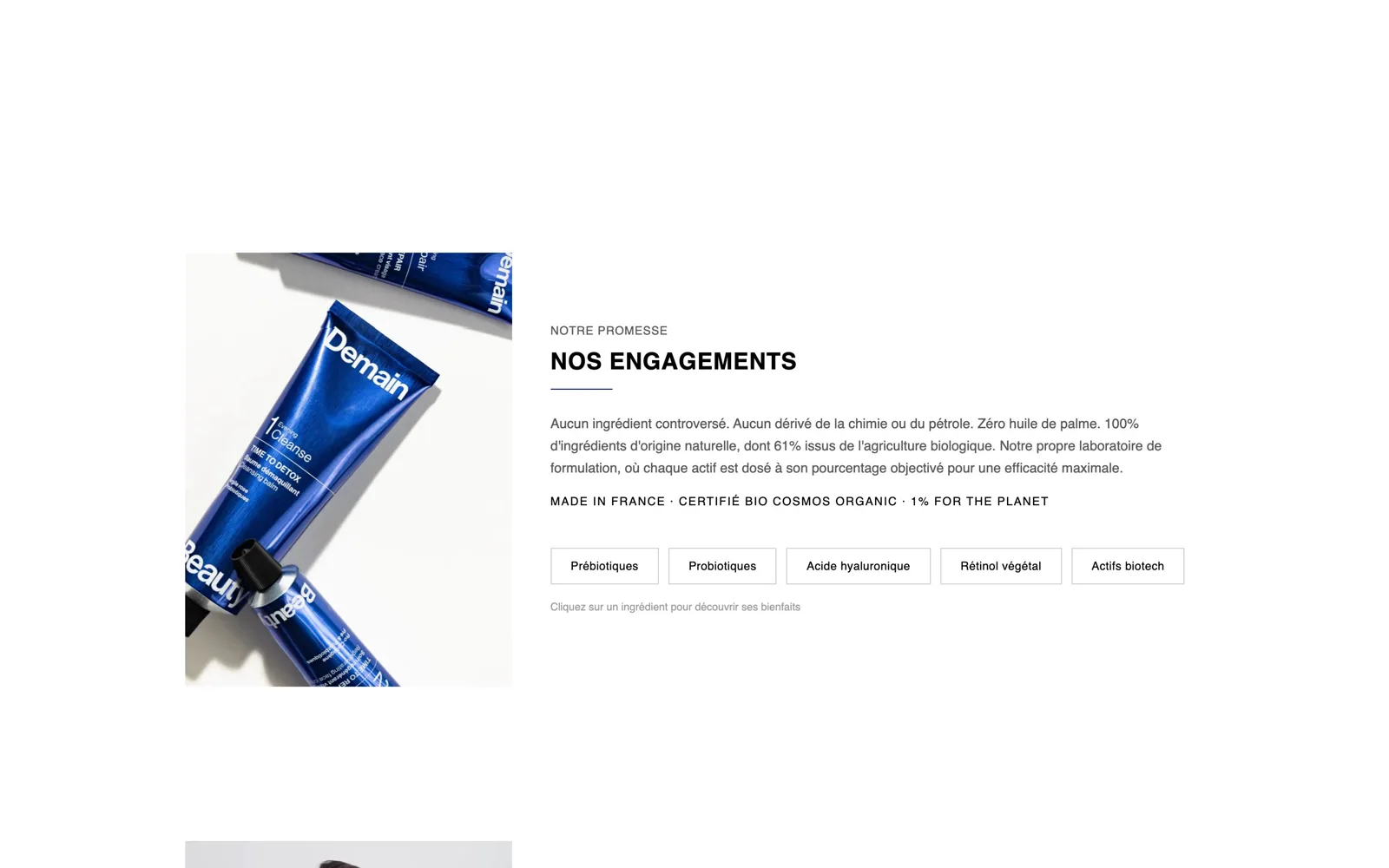 Engagements Demain Beauty