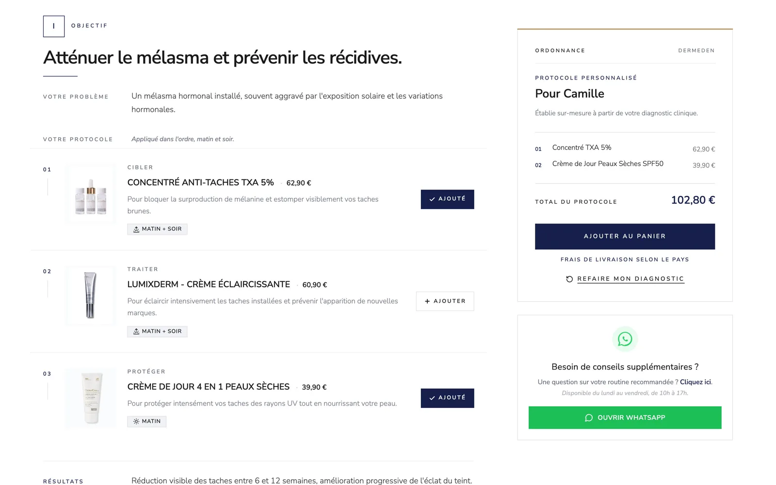 Ordonnance DermEden
