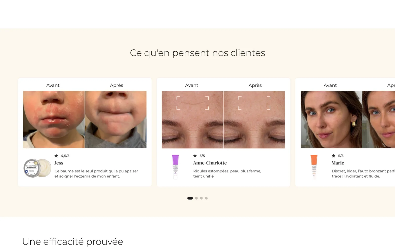 Avant/après Les Petits Prödiges
