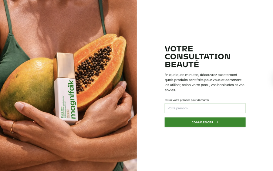 Diagnostic Magnifäik, tester en direct